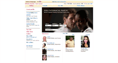 Desktop Screenshot of afrointerracialmatch.com